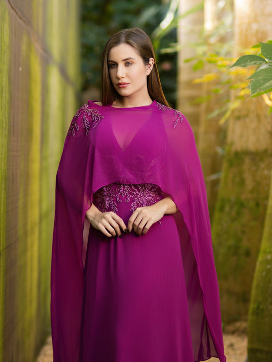 VESTIDO ALESSIA - Fúcsia
