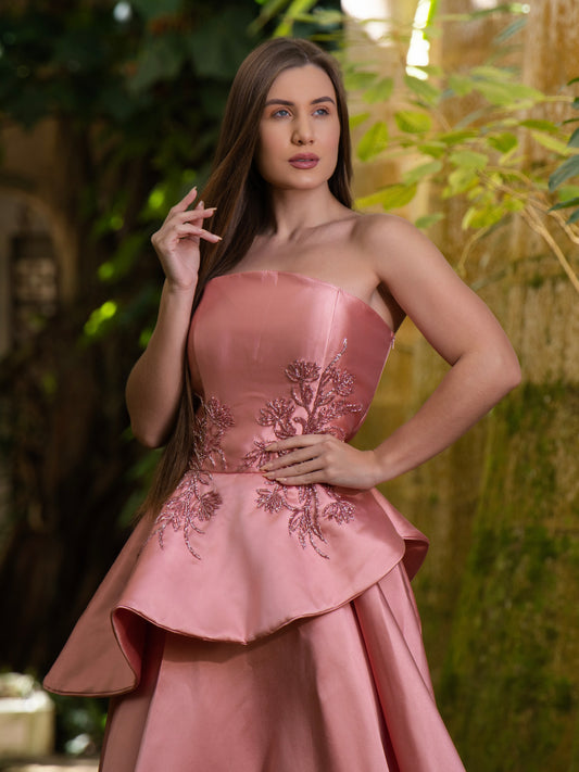 VESTIDO BEATRIZ - Rosê