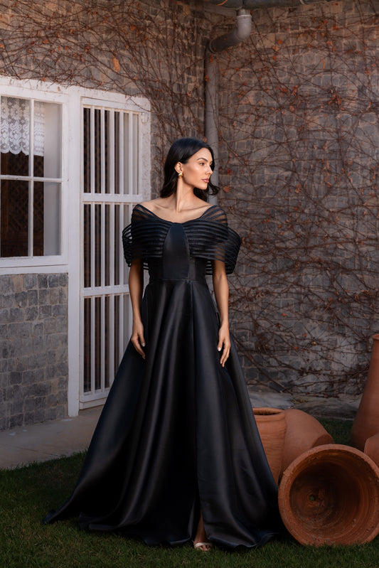 VESTIDO GUIMARÃES - Preto