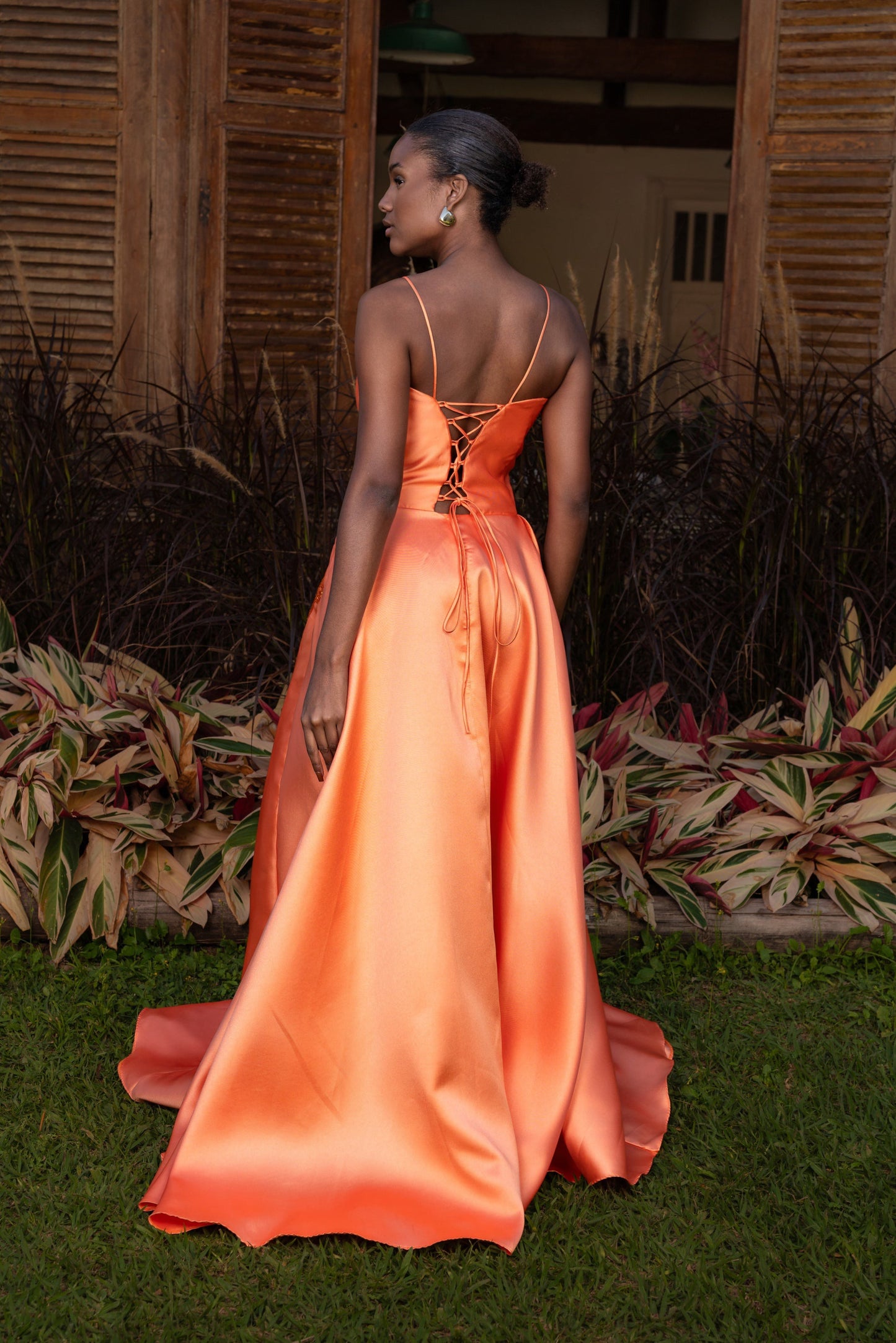 VESTIDO SARCELLES - Laranja
