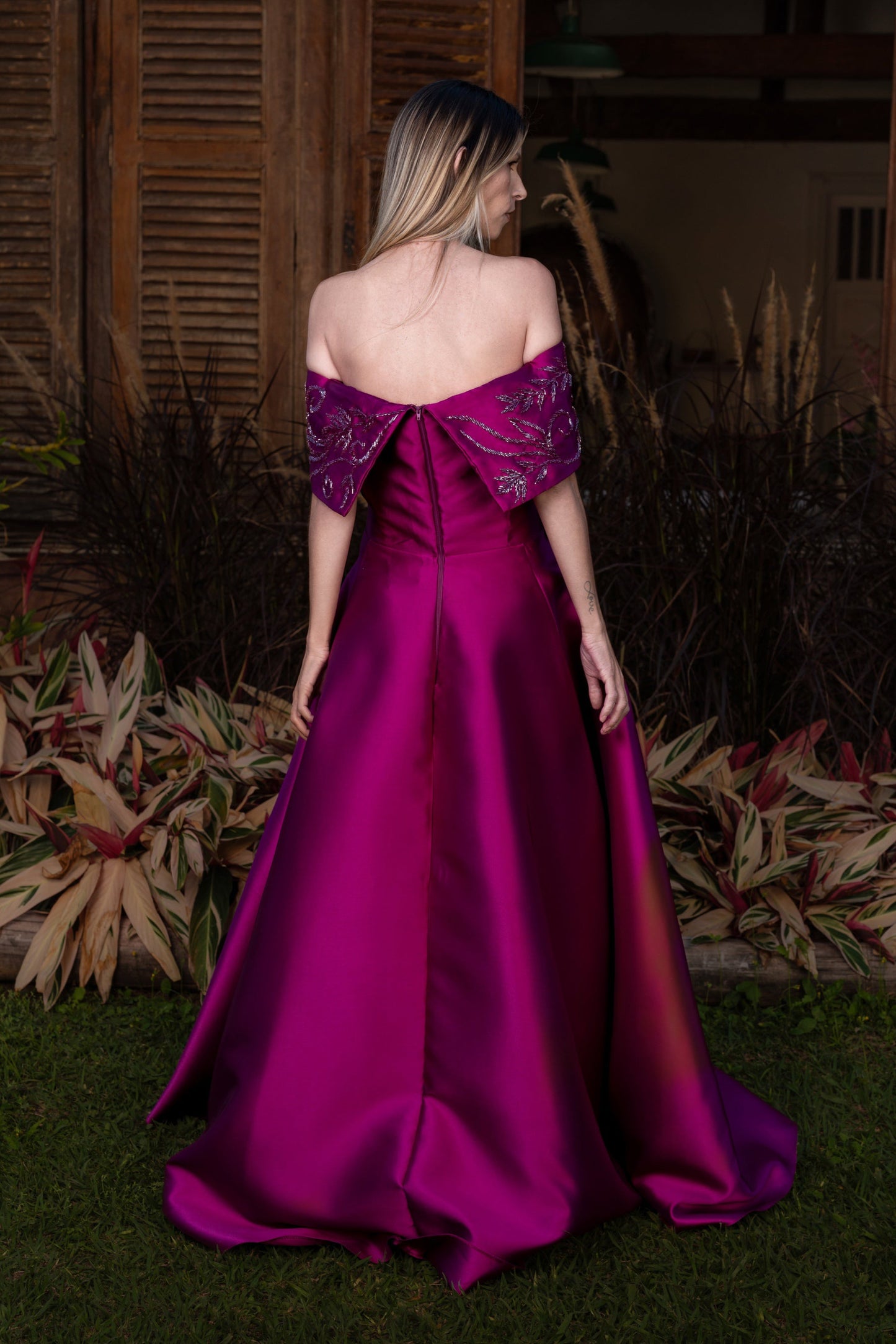 VESTIDO LE MANS - Fúcsia