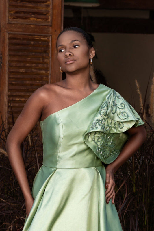 VESTIDO ANGERS - Verde Menta