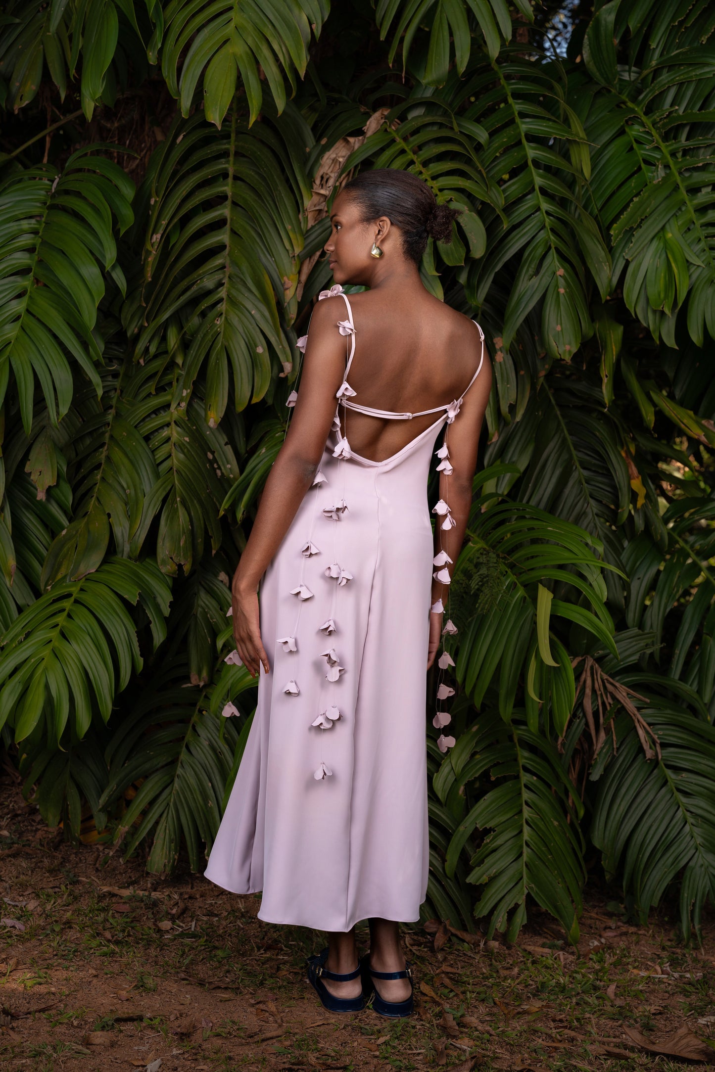 VESTIDO MIDI ITAPUÃ - Rosa Mauve