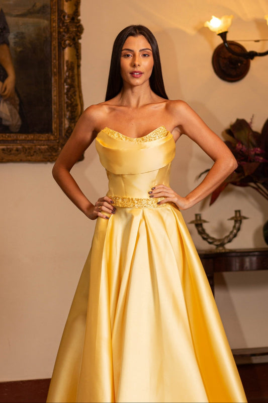 VESTIDO BLOIS - Amarelo