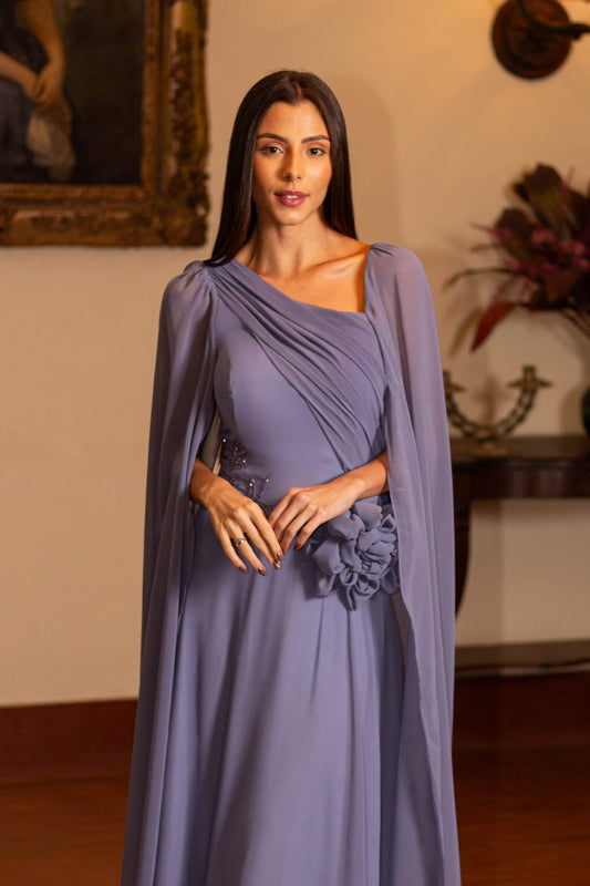 VESTIDO CAHORS - Azul Serenity