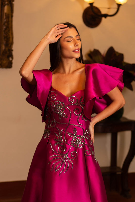 VESTIDO MULHOUSE - Fúcsia