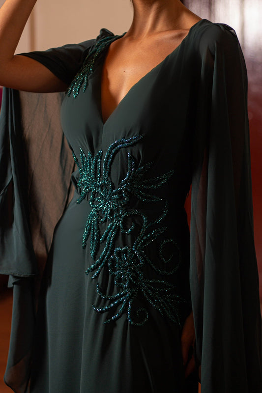 VESTIDO METZ - Verde Esmeralda
