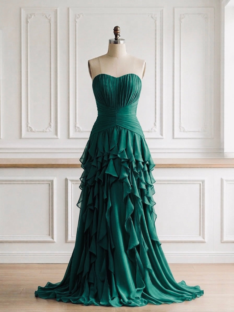 VESTIDO POSITANO - Verde Esmeralda