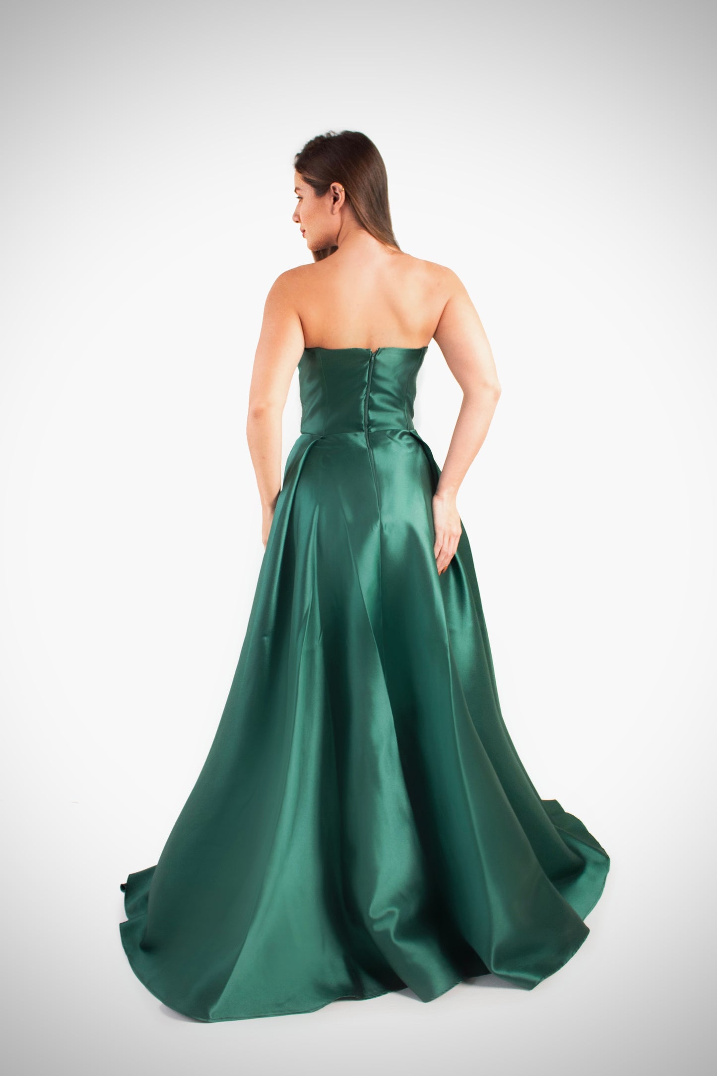 VESTIDO MEGÈVE - Verde Esmeralda