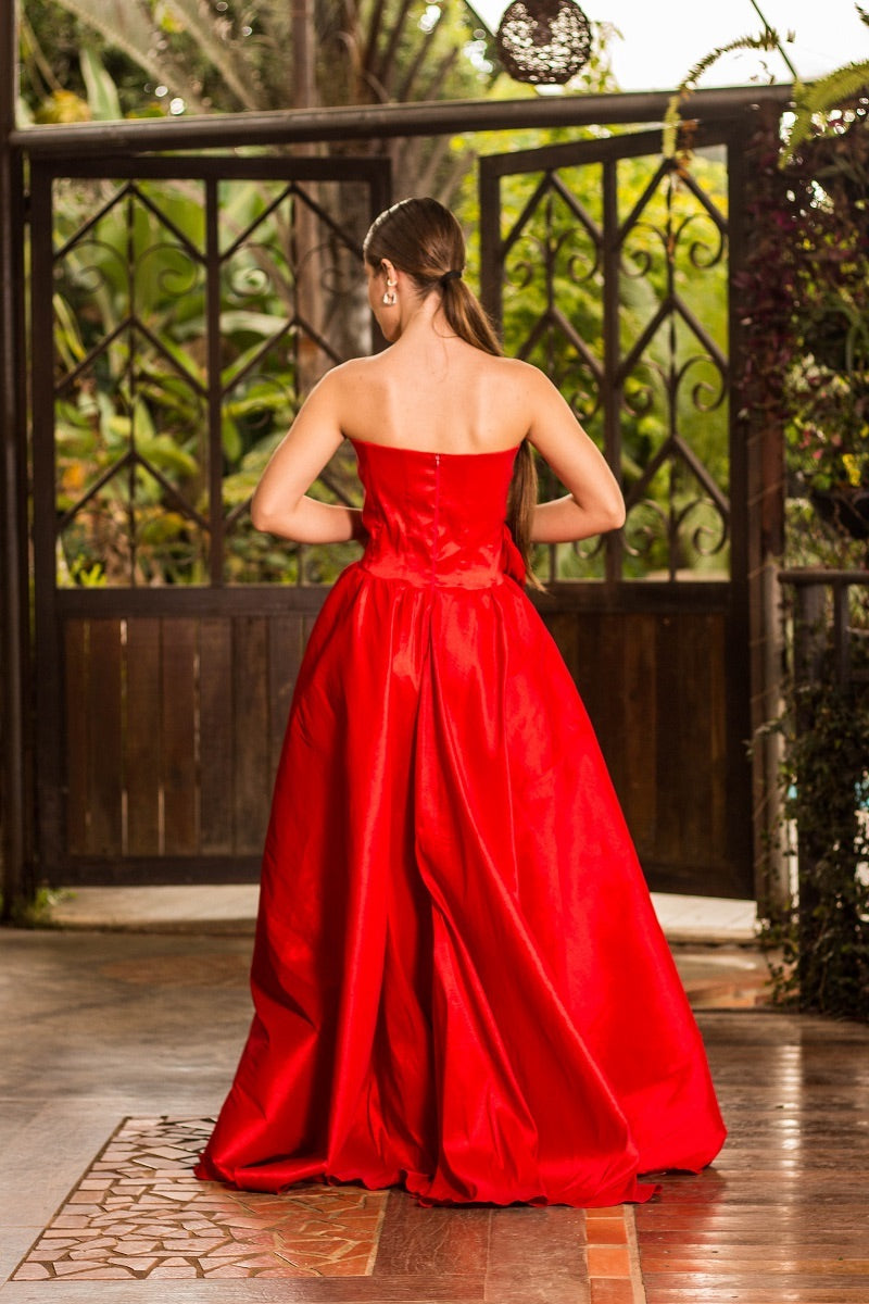 VESTIDO CARTAGENA - Vermelho