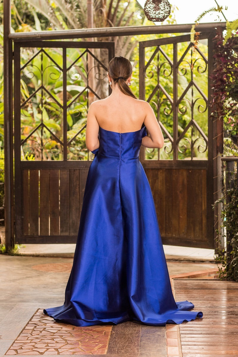VESTIDO MANRESA - Azul Royal
