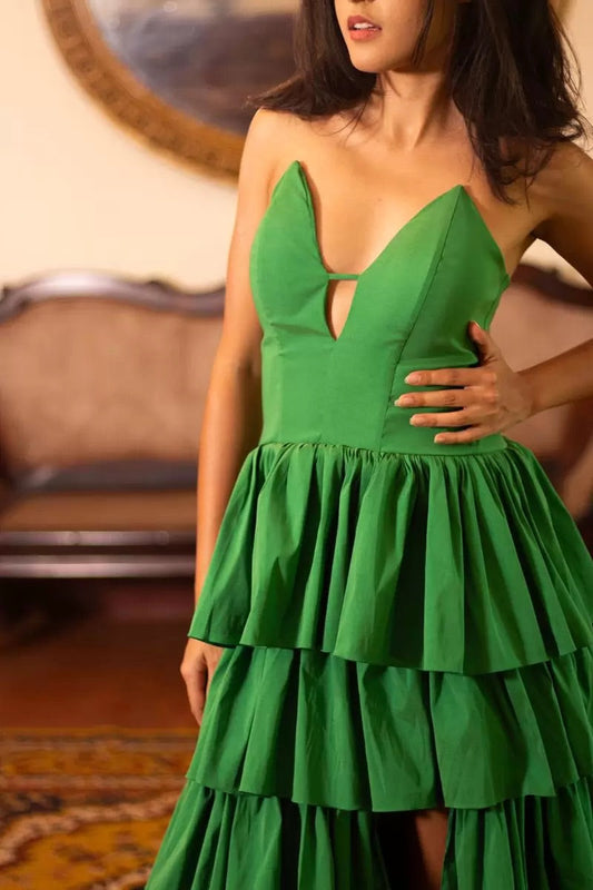 VESTIDO TOLEDO - Verde Bandeira