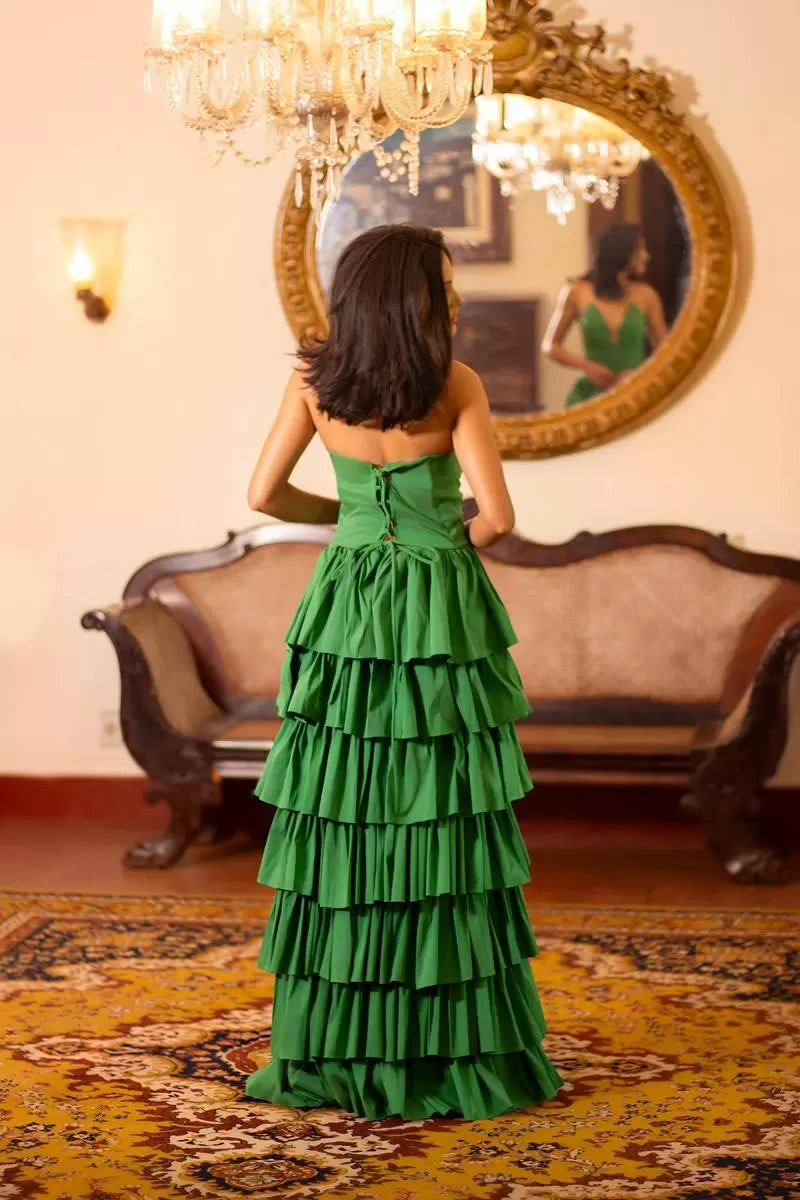 VESTIDO TOLEDO - Verde Bandeira