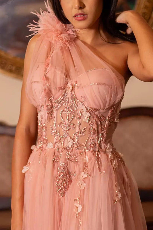 VESTIDO MONTPELLIER - Rosê