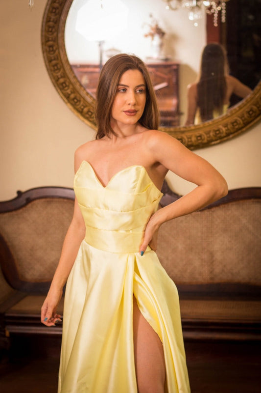 VESTIDO MELILLA - Amarelo