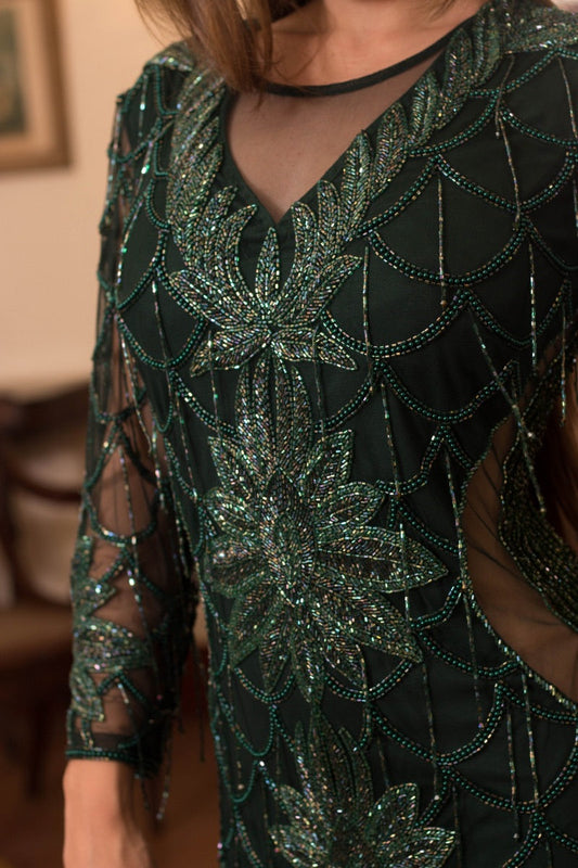 VESTIDO COLMAR - Verde Esmeralda