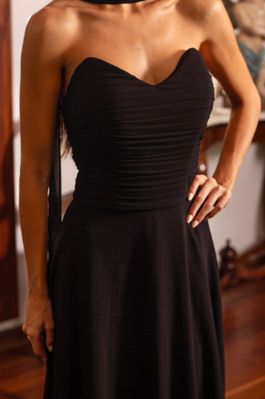 VESTIDO ELDORIA - Preto