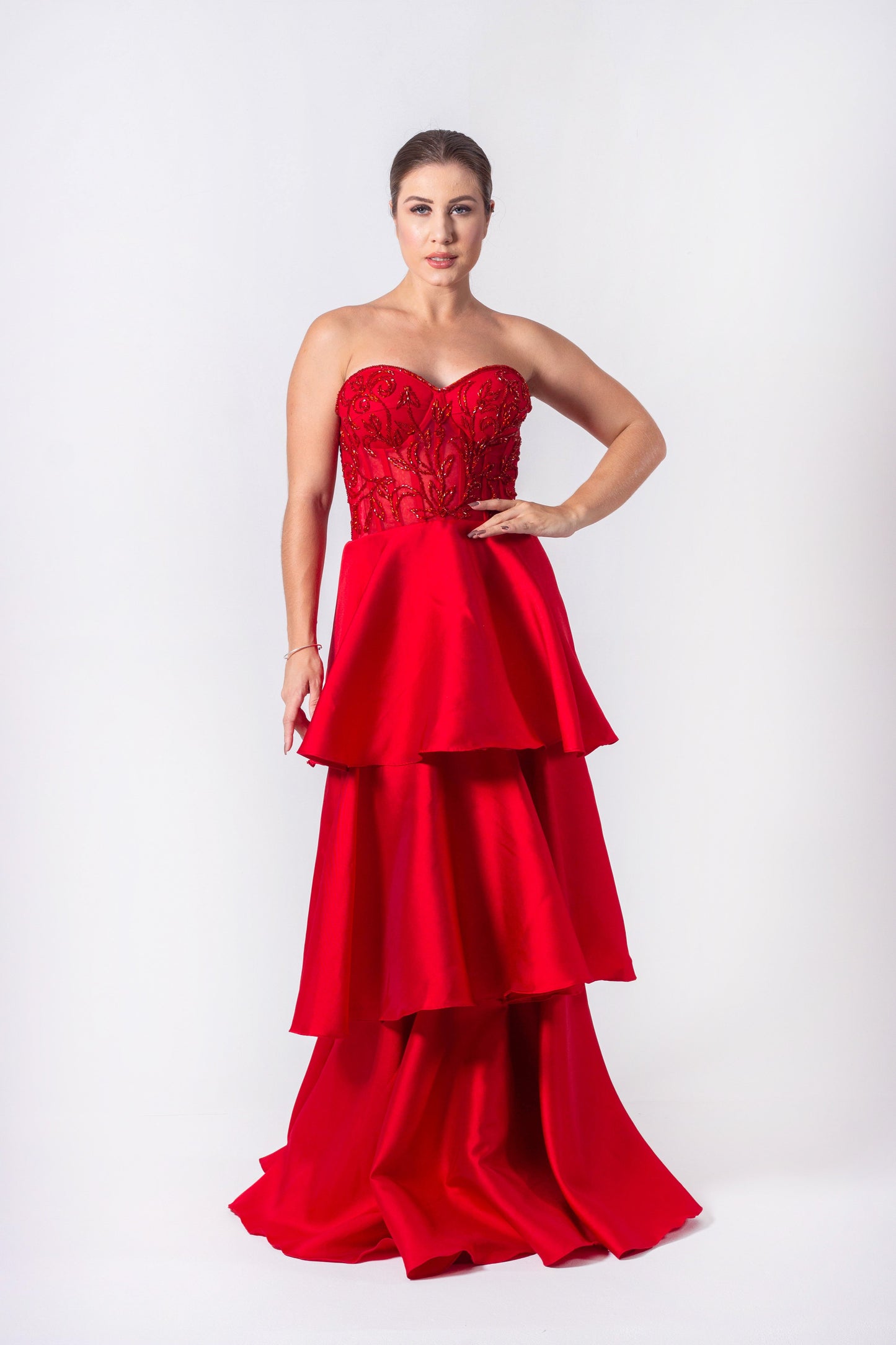VESTIDO ÉVIAN Vermelho