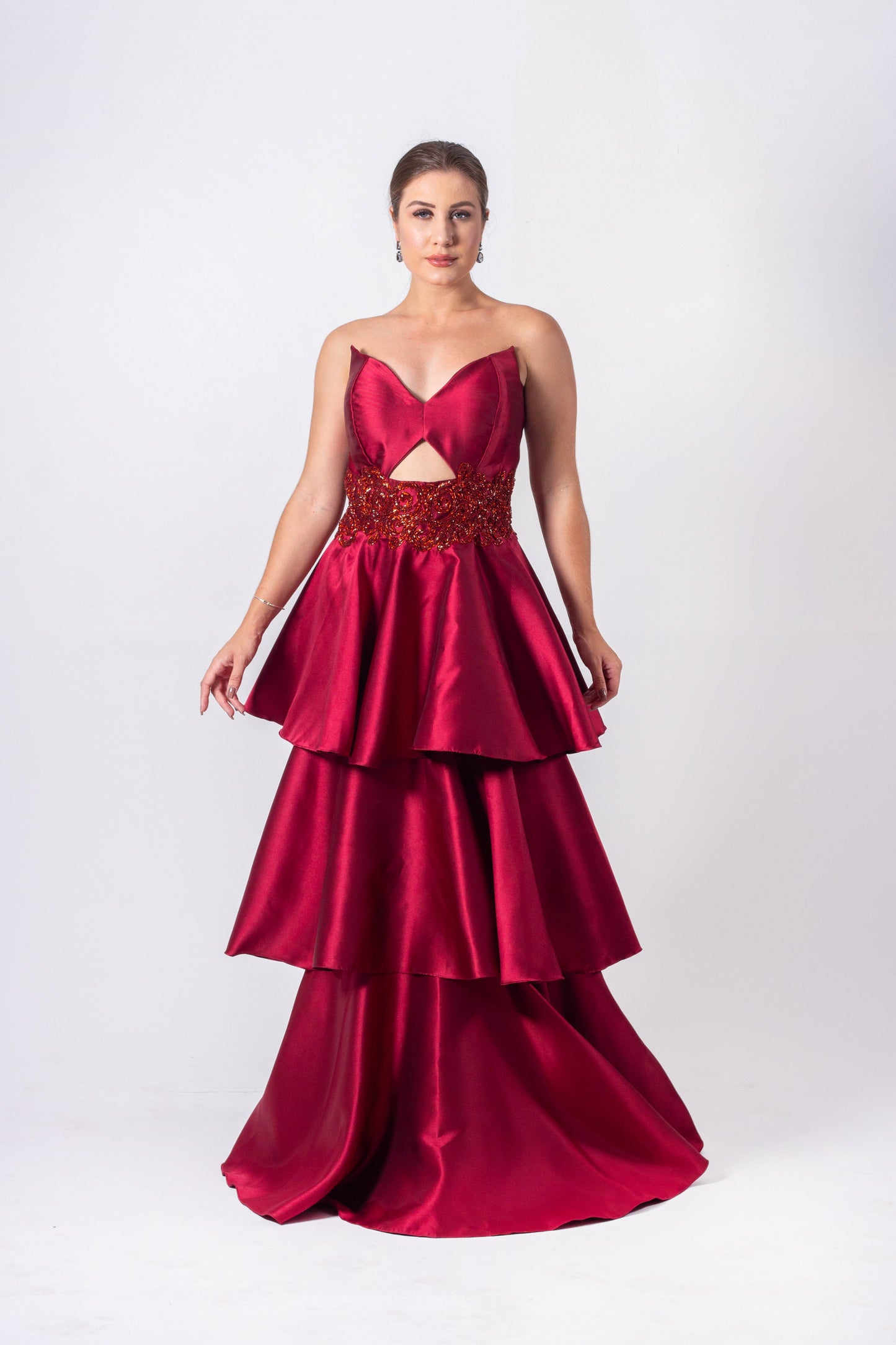 VESTIDO CONCARNEAU - Marsala