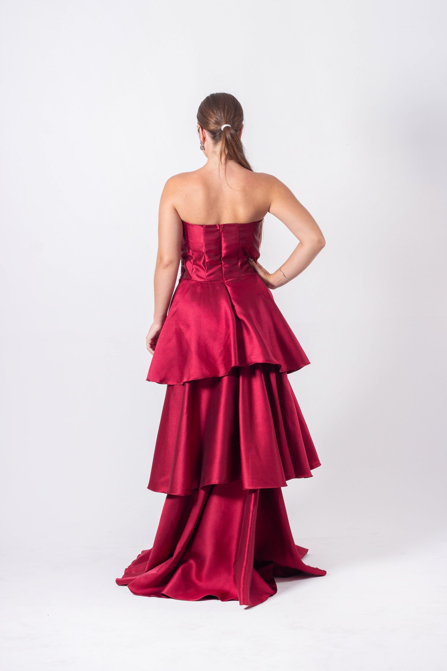 VESTIDO CONCARNEAU - Marsala