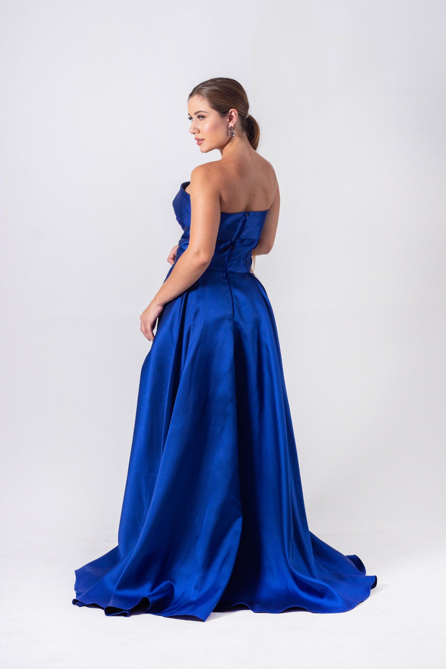 VESTIDO CREUSE - Azul Royal