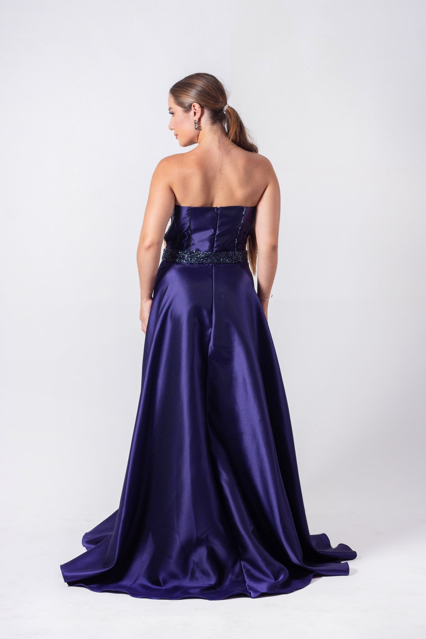 VESTIDO MEAUX - Azul Marinho