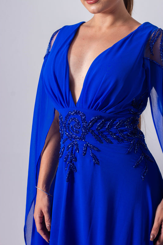 VESTIDO ROUEN - Azul Royal