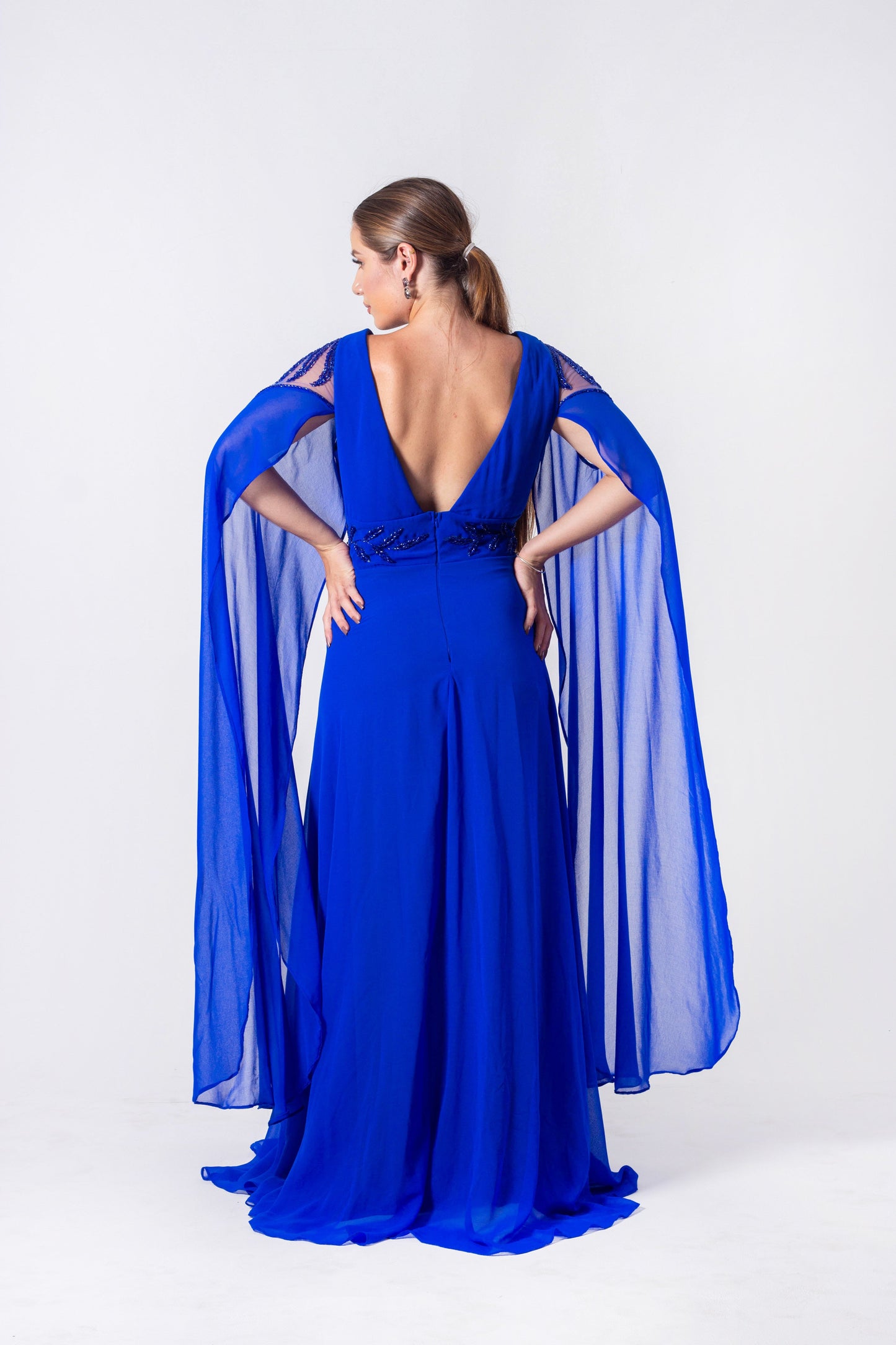 VESTIDO ROUEN - Azul Royal