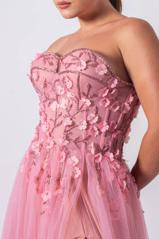 VESTIDO BELFORT - Rosê