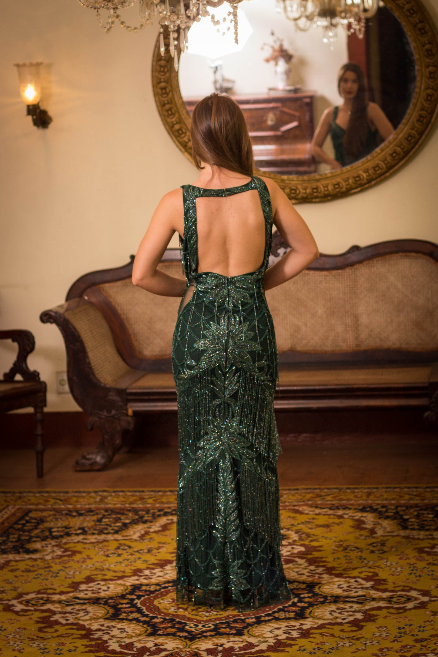 VESTIDO MILLAU - Verde Esmeralda