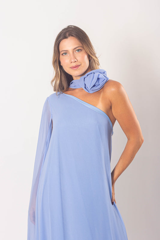 VESTIDO ALMERÍA - Azul Serenity
