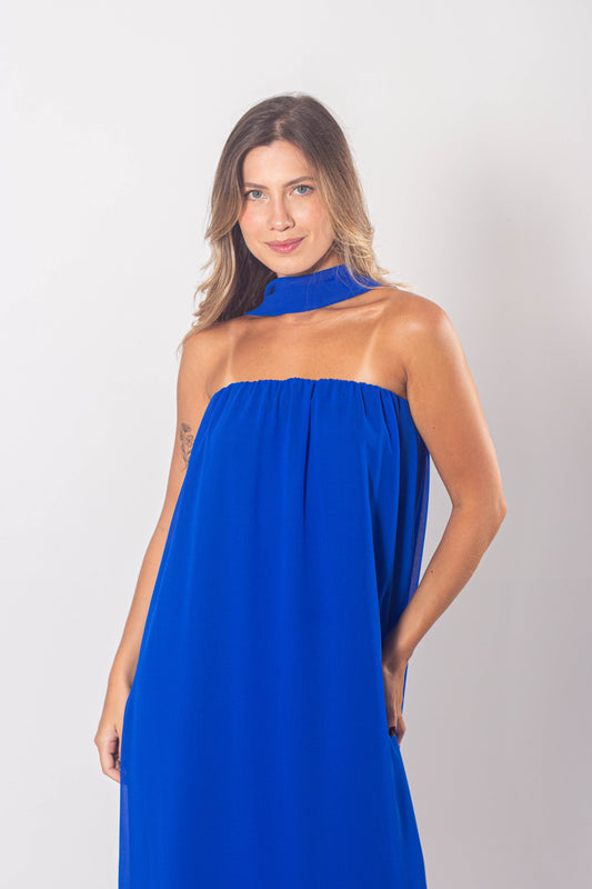VESTIDO RONDA - Azul Royal