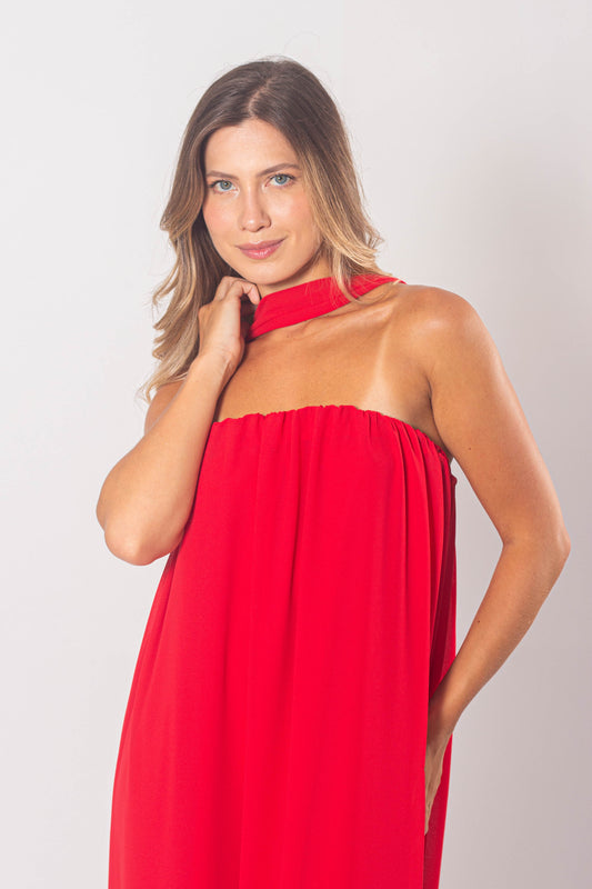 VESTIDO RONDA - Vermelho