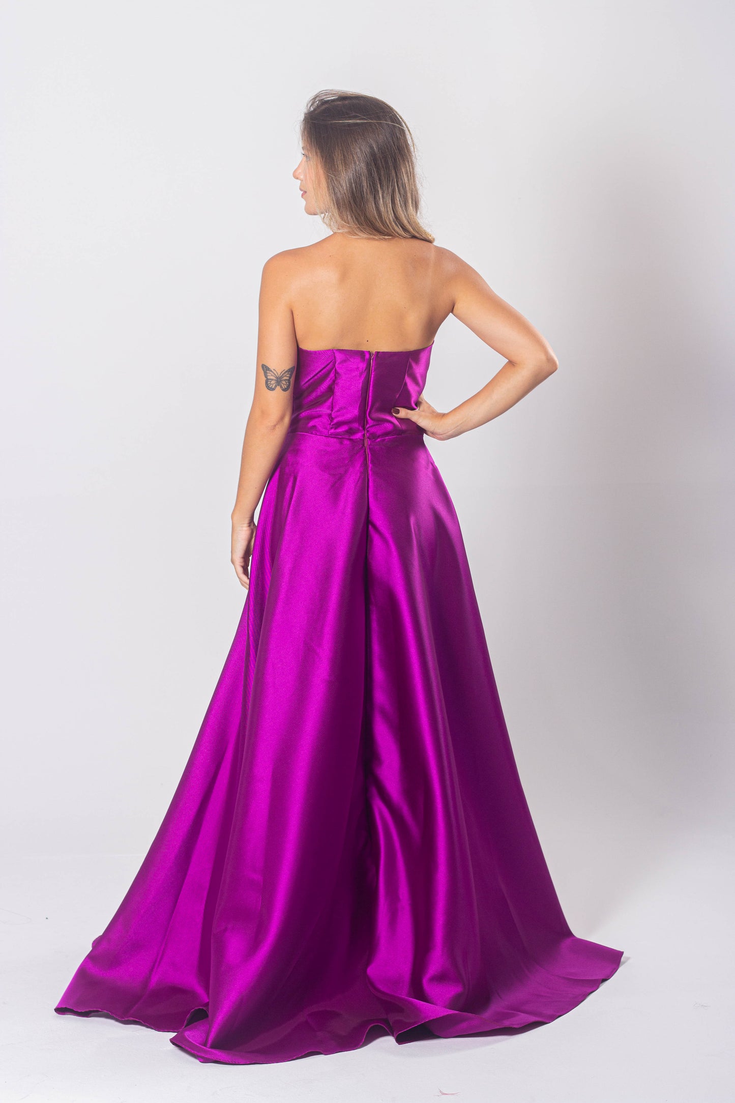 VESTIDO ONDARA - Fúcsia