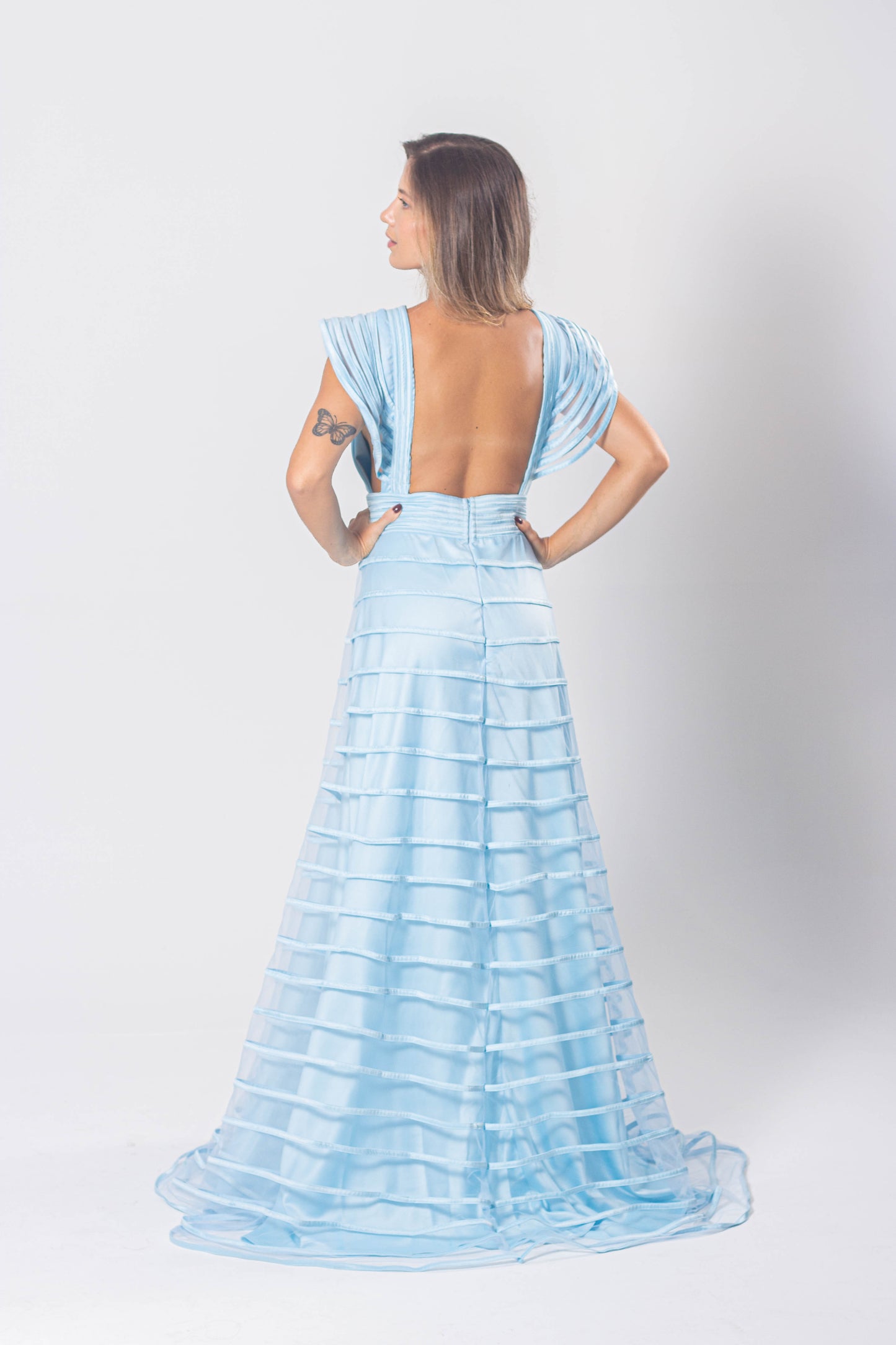 VESTIDO PORTO - Azul Serenity