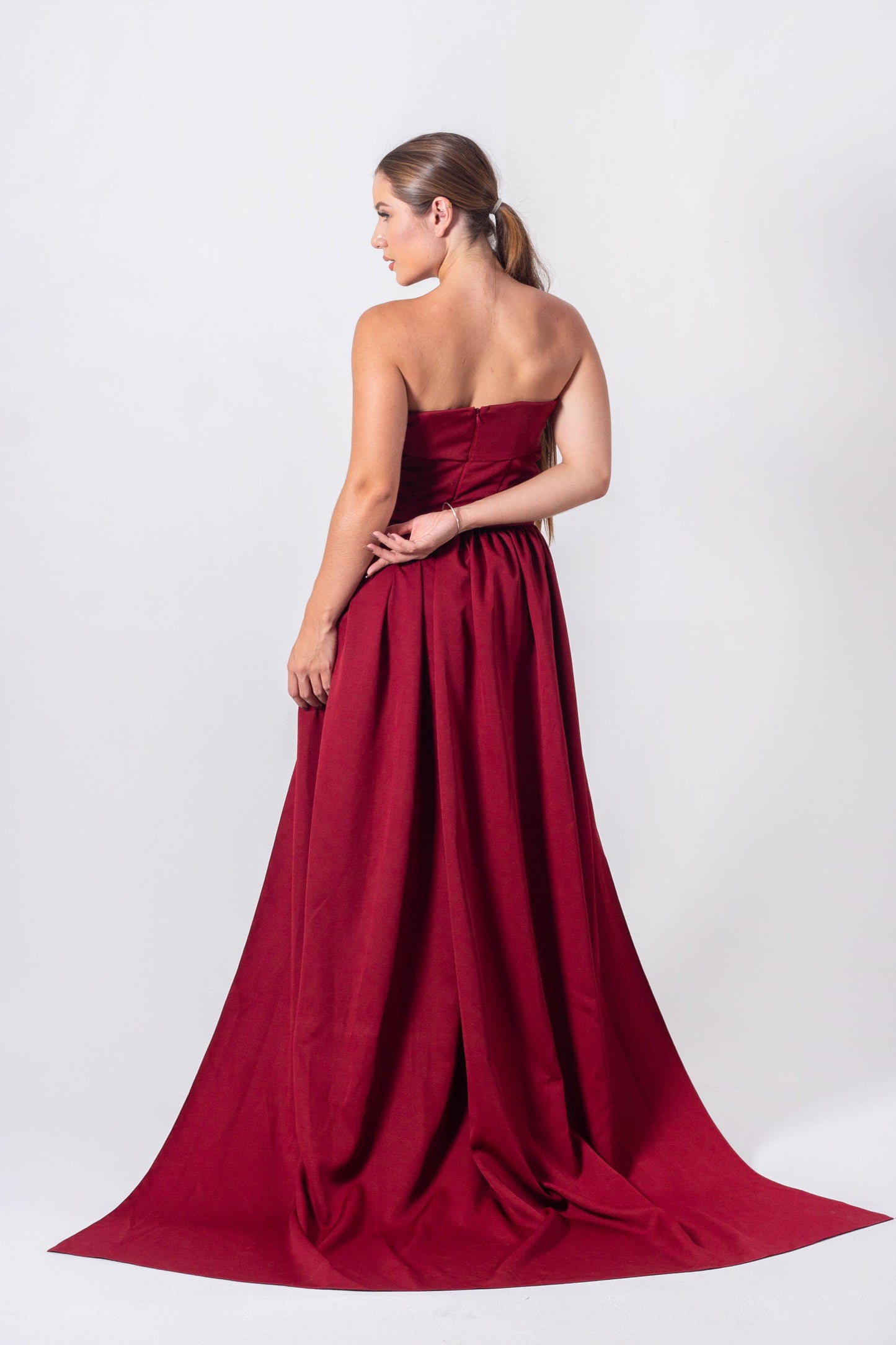 VESTIDO CARCASSONNE - Marsala