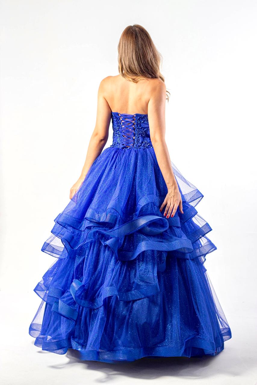 VESTIDO ASPEN - Azul Royal