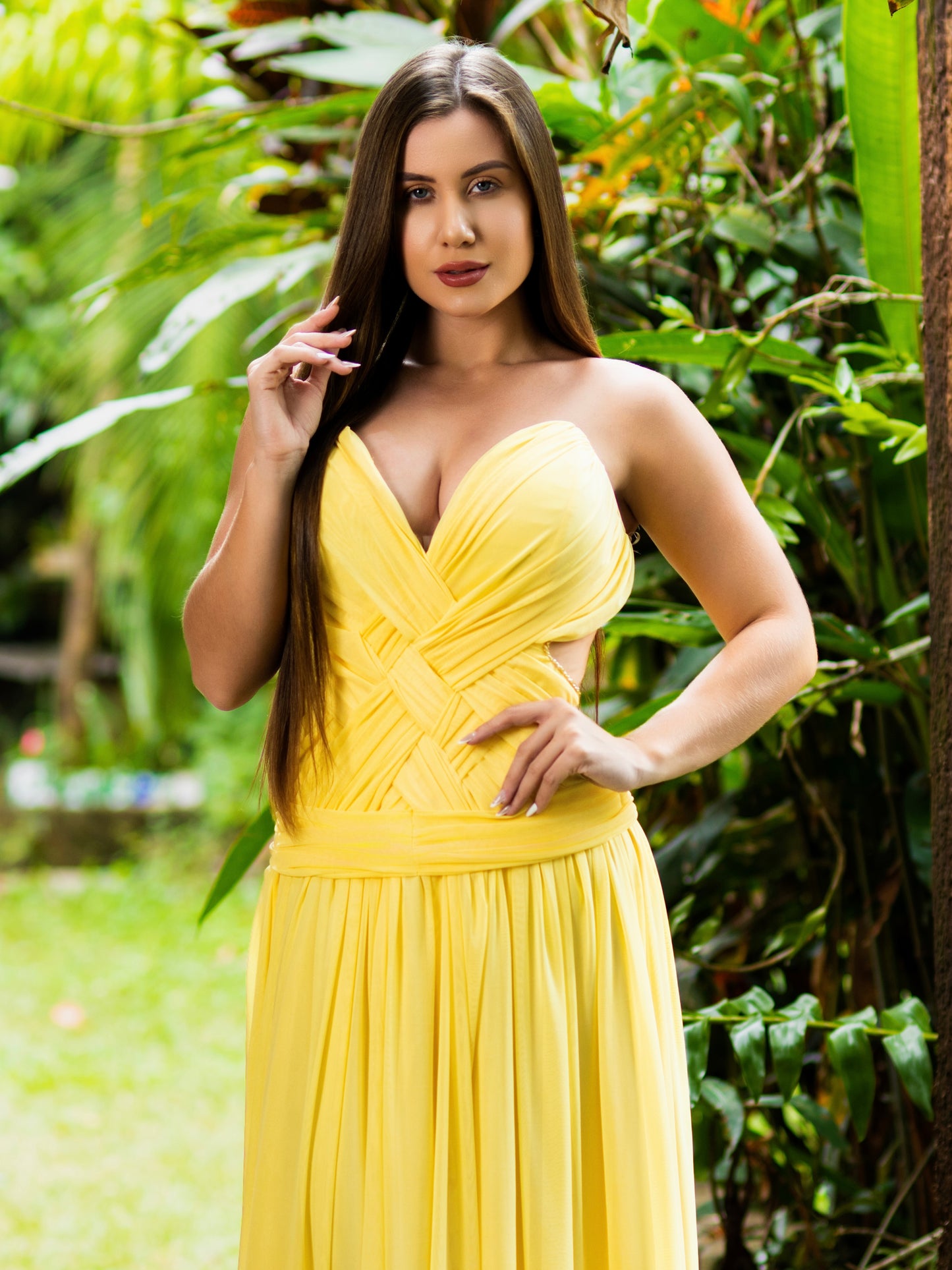 VESTIDO MANUELA - Amarelo