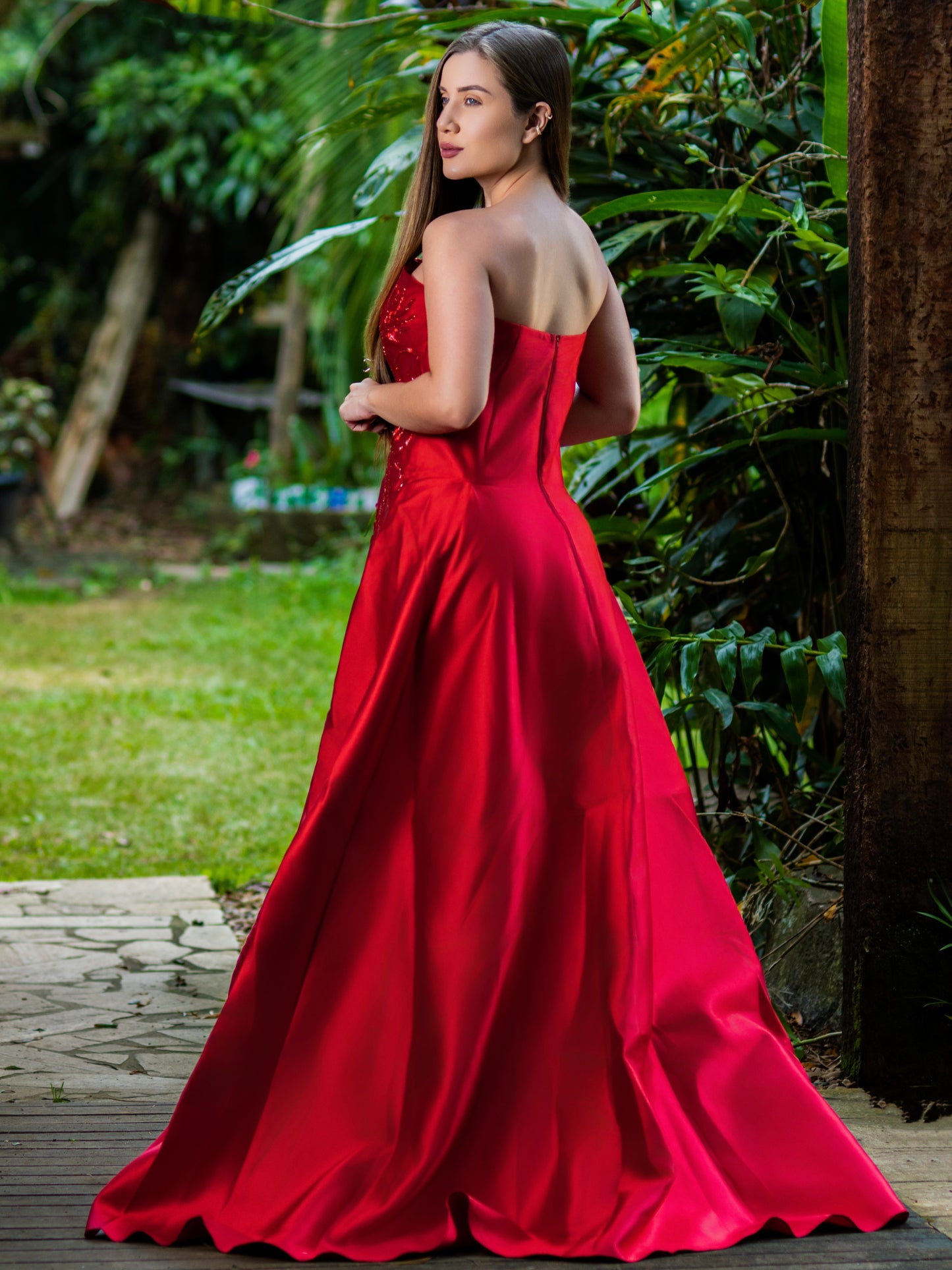 VESTIDO LAVÍNIA - Vermelho
