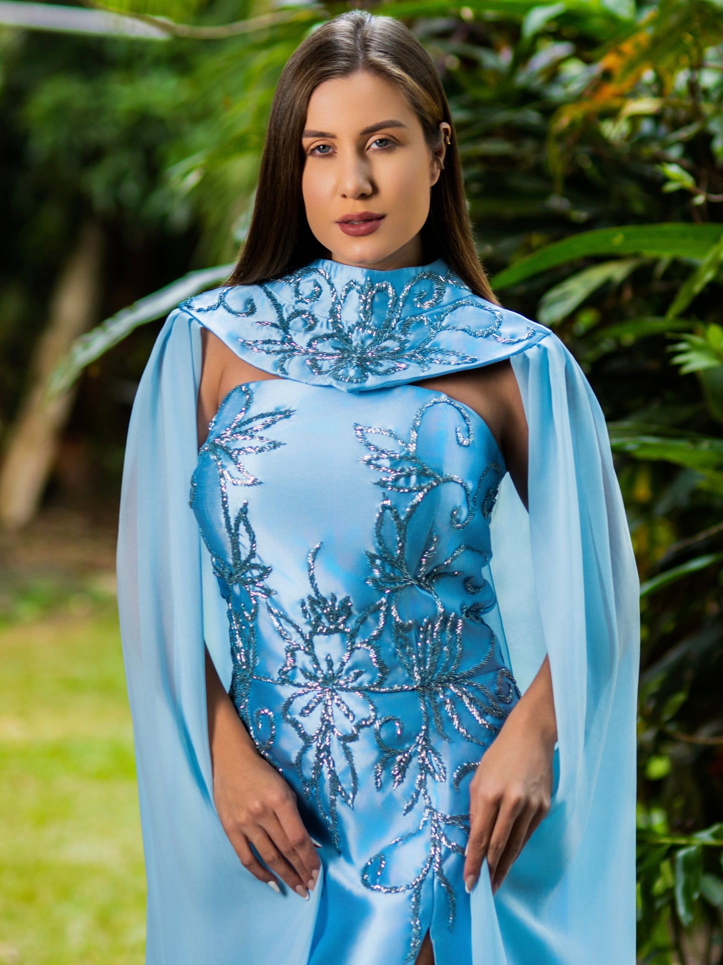 VESTIDO PÉROLA - Azul Serenity