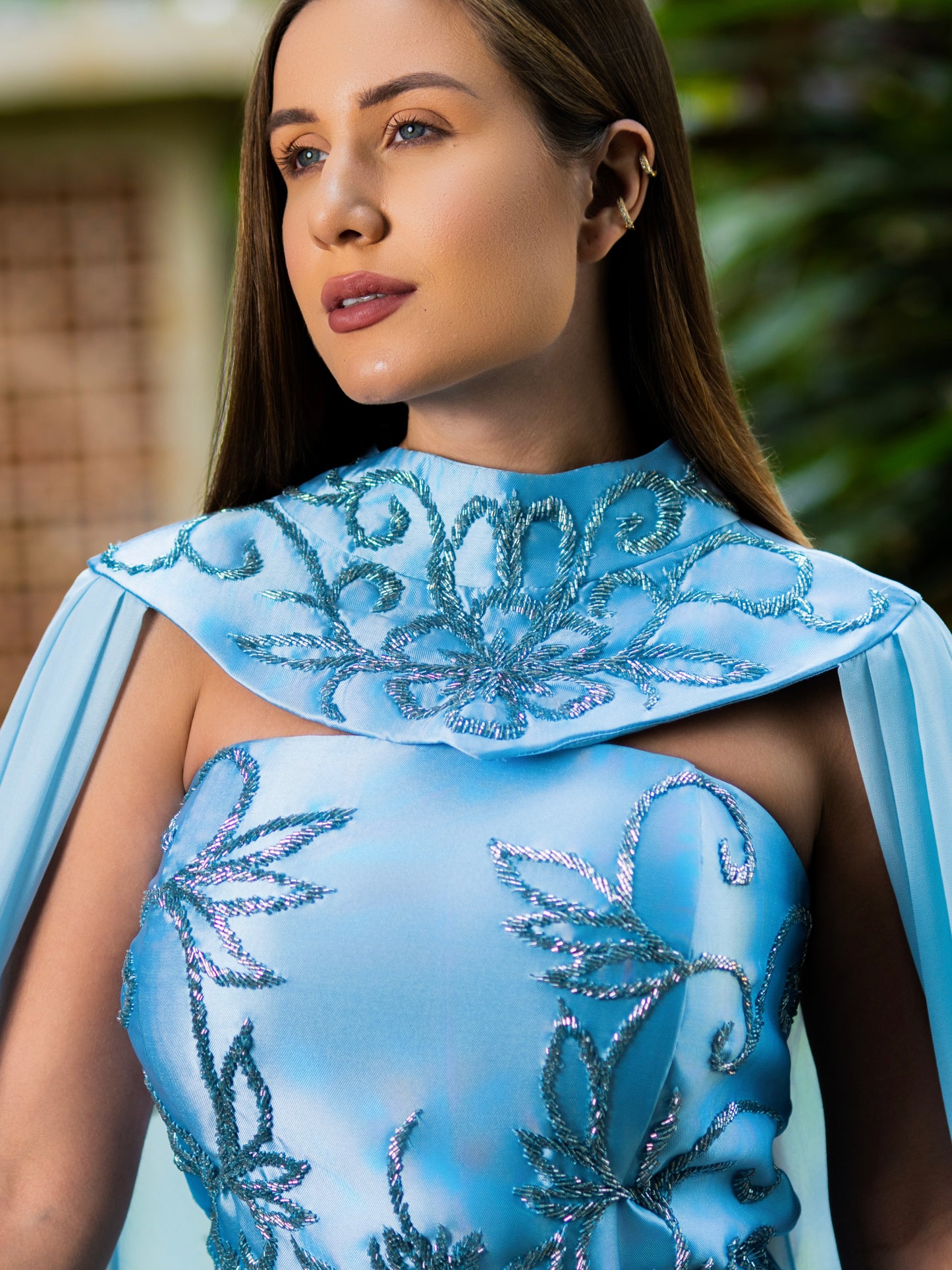 VESTIDO PÉROLA - Azul Serenity