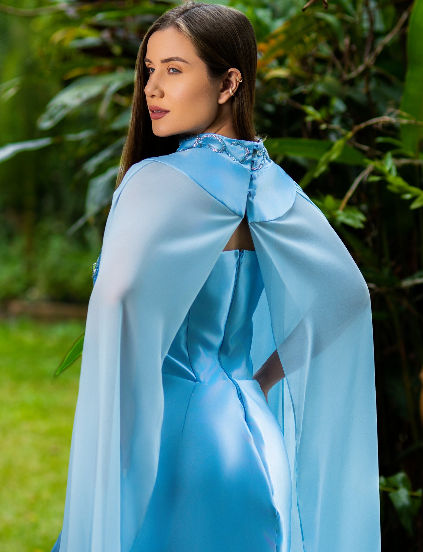 VESTIDO PÉROLA - Azul Serenity