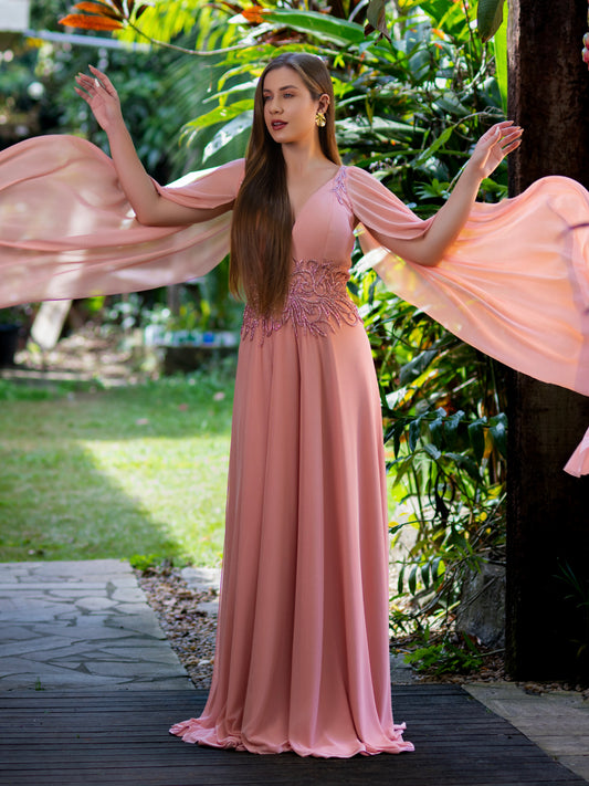 VESTIDO MIRELA - Rosê
