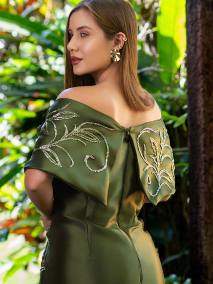 VESTIDO HELENA - Verde Oliva