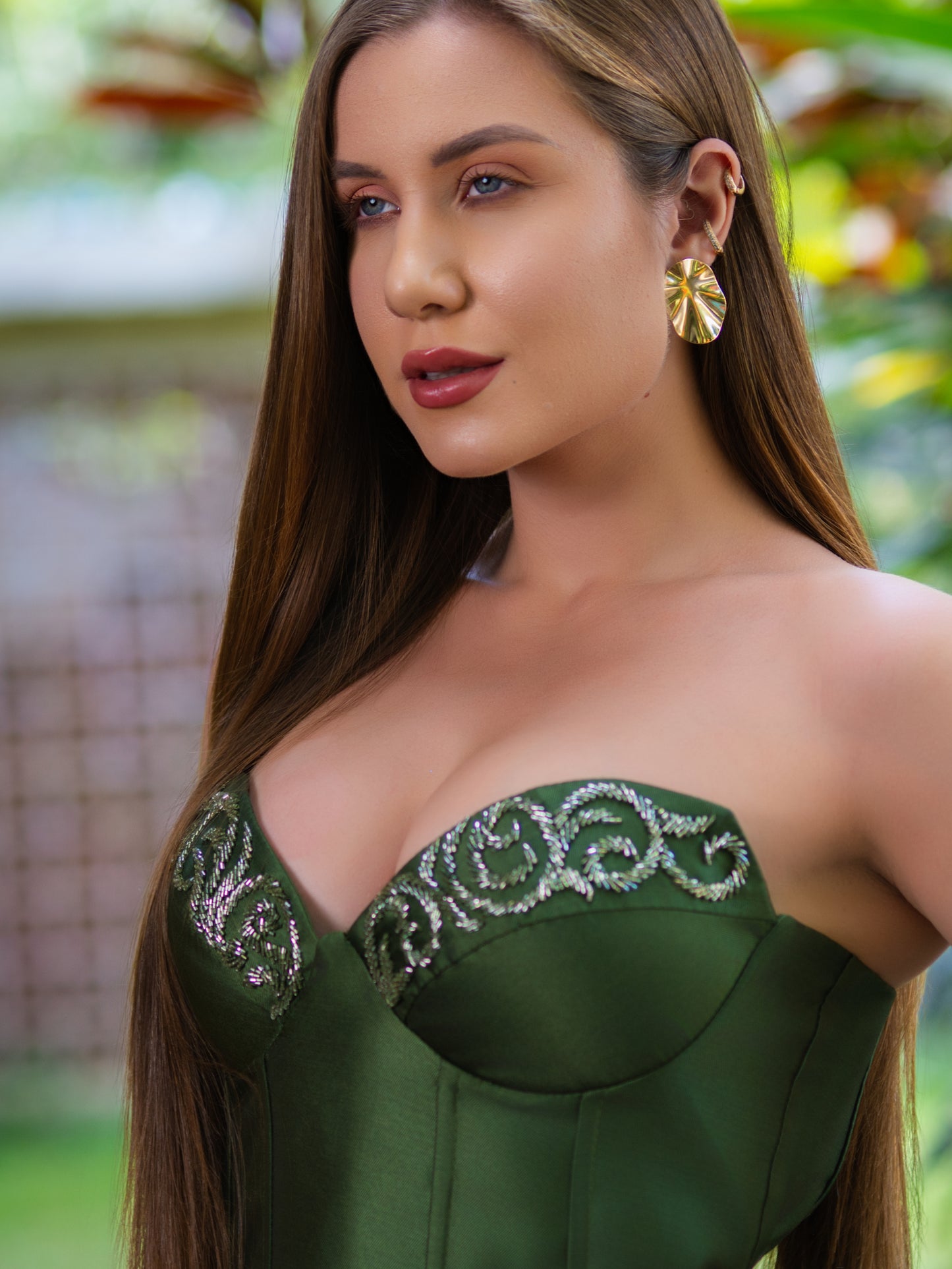 VESTIDO JÚLIA - Verde Oliva