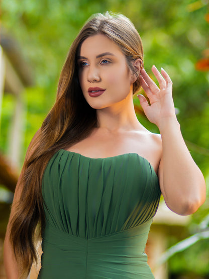 VESTIDO POSITANO - Verde Oliva
