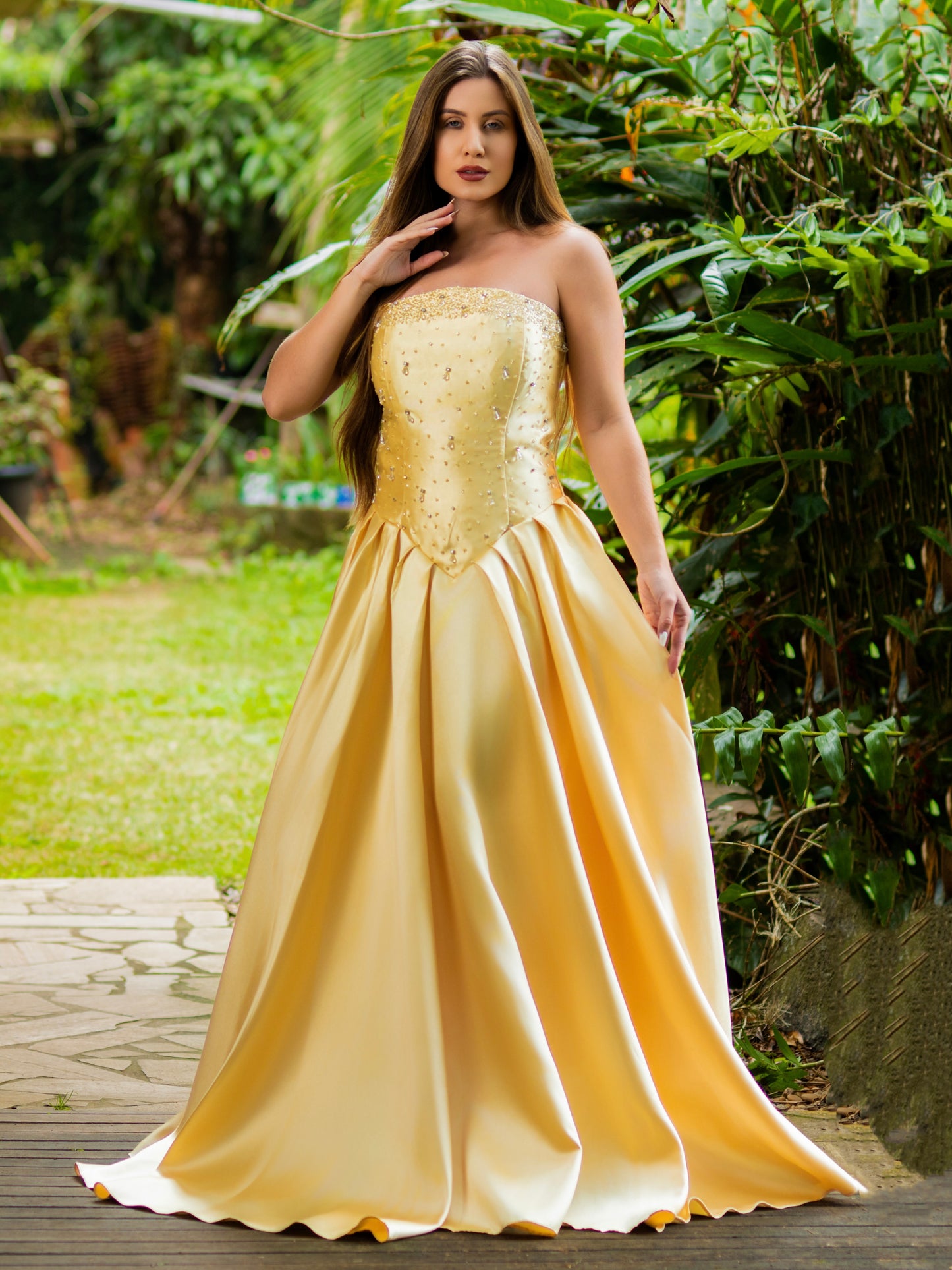 VESTIDO OLIVIA - Amarelo