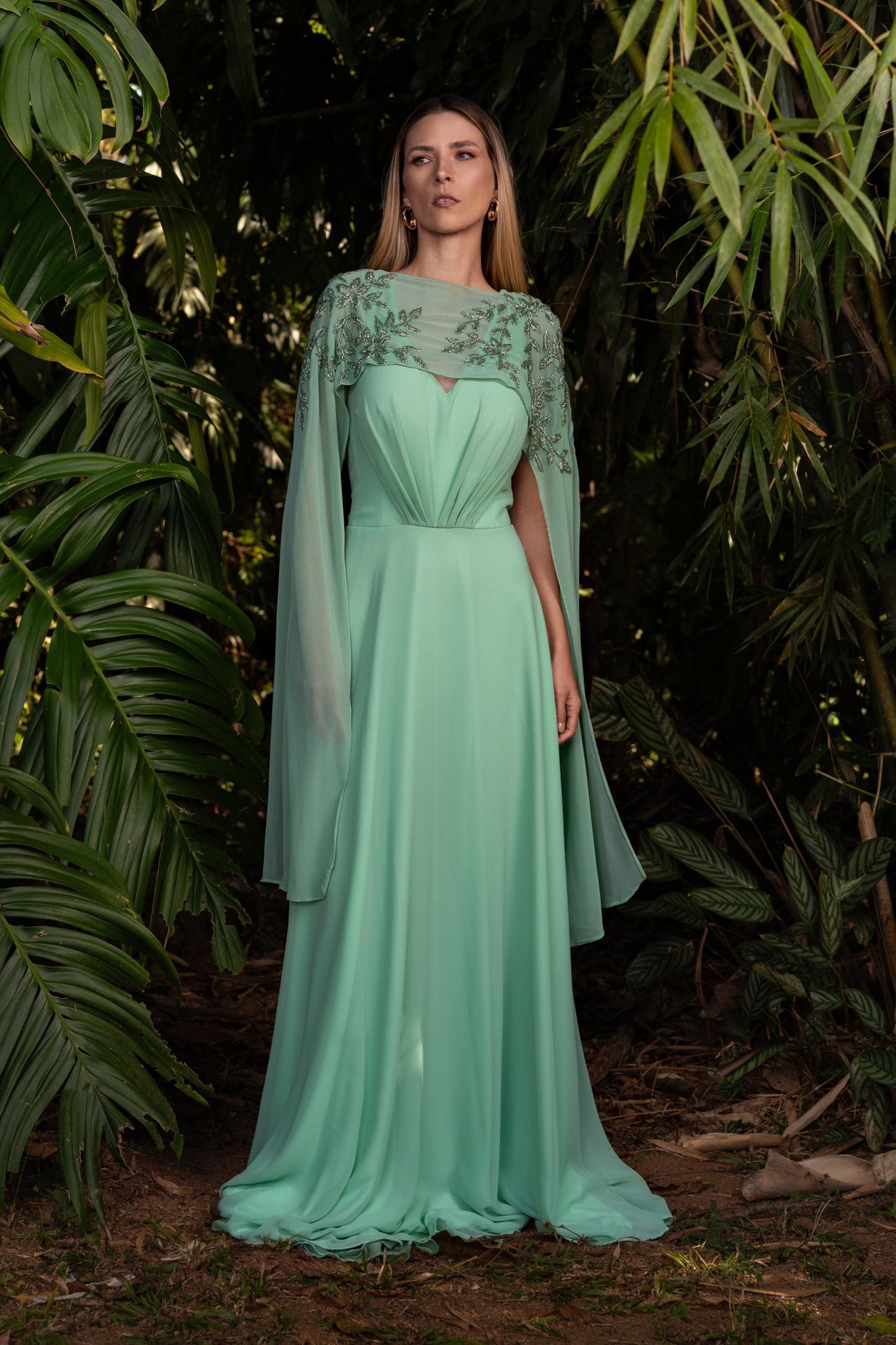 VESTIDO BEYNAC - Verde Menta