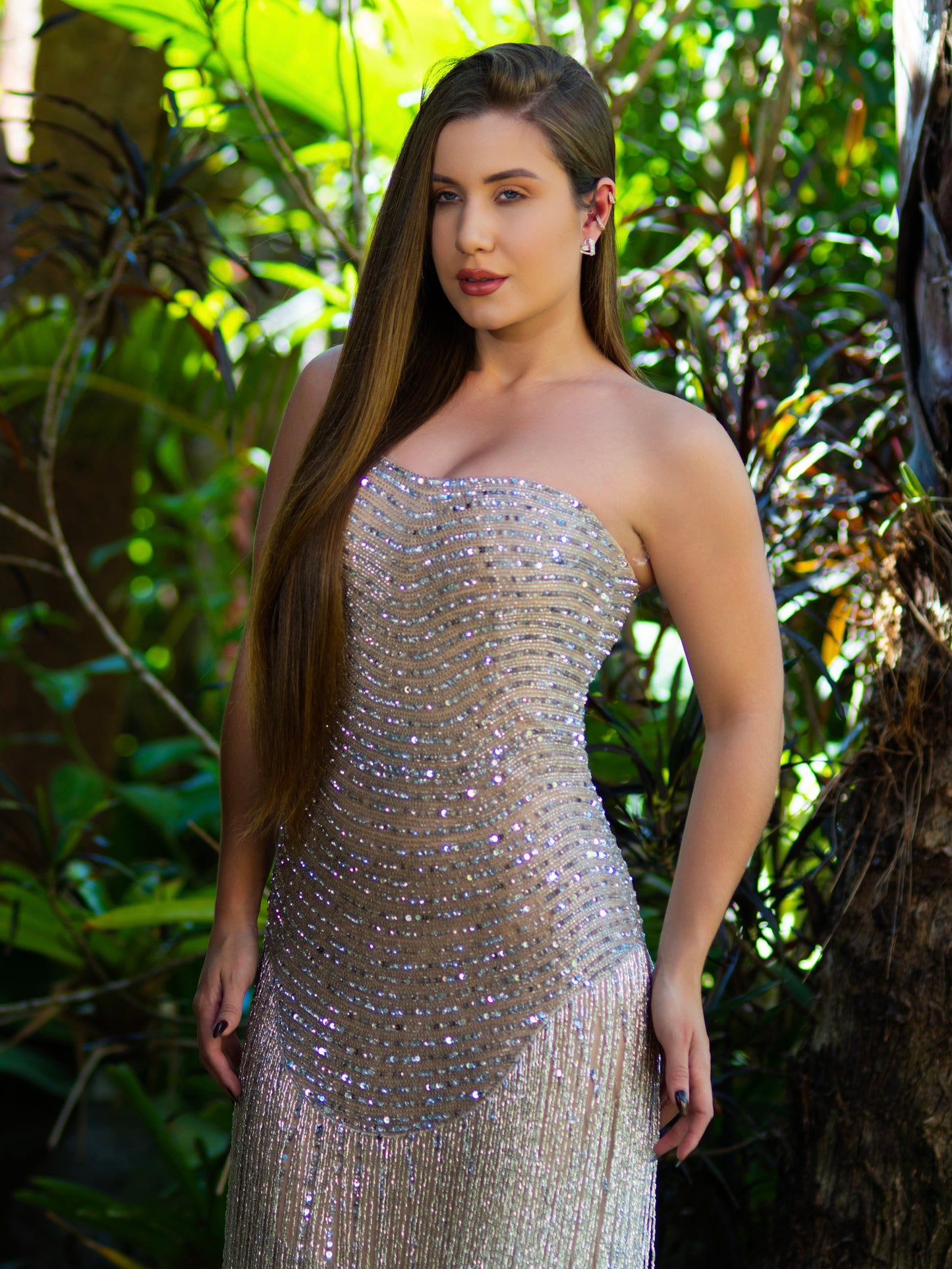 VESTIDO ALÍCIA - Prata