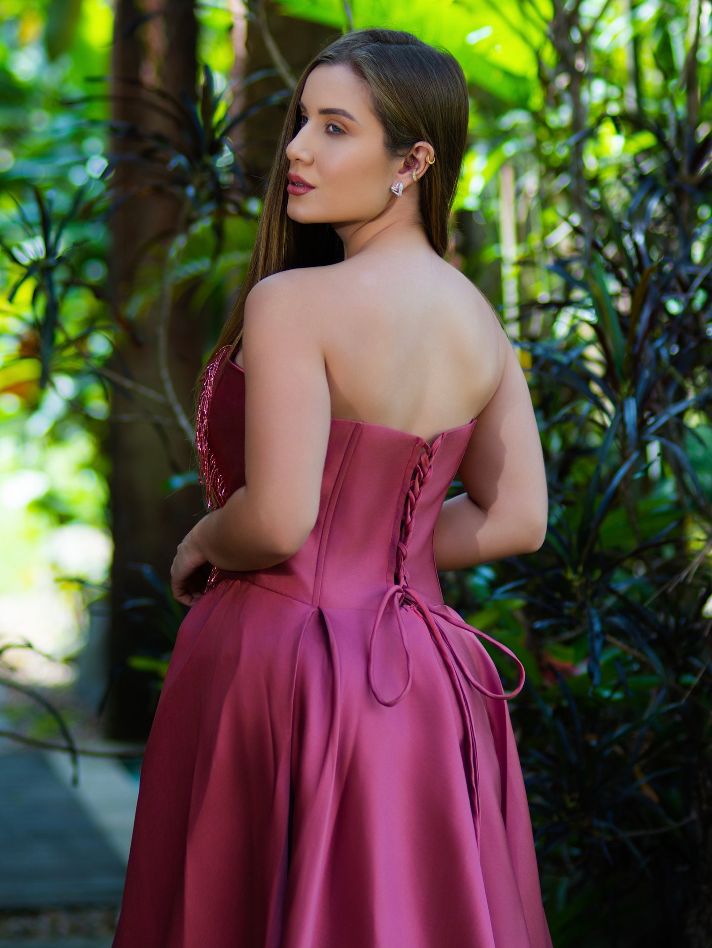 VESTIDO LUCCA - Rosa Canela